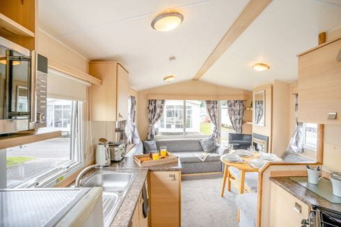 Caravan interior