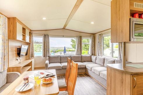 Caravan interior