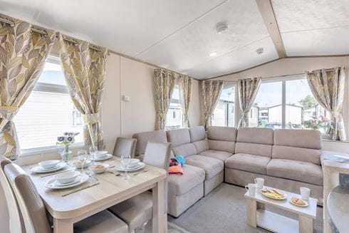 Caravan interior