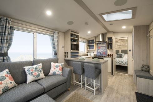 Caravan interior