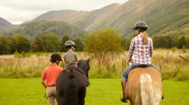 Horse riding