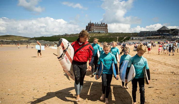Fistral Beach Surf School