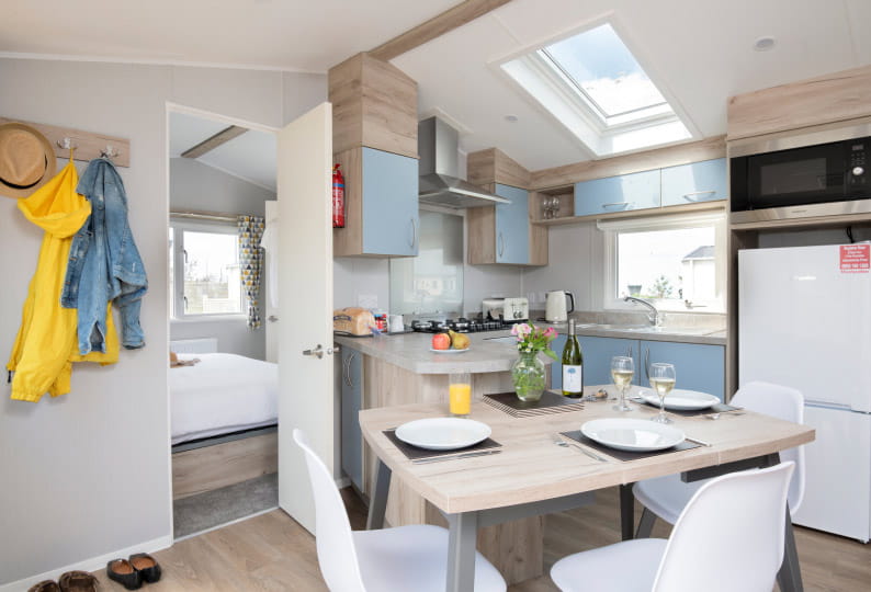 Caravan interior