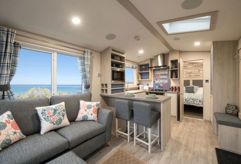 Caravan interior