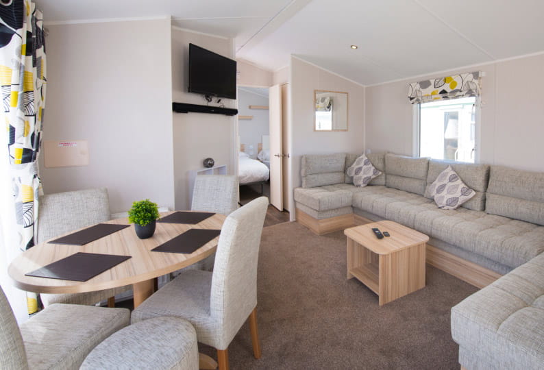 Caravan interior