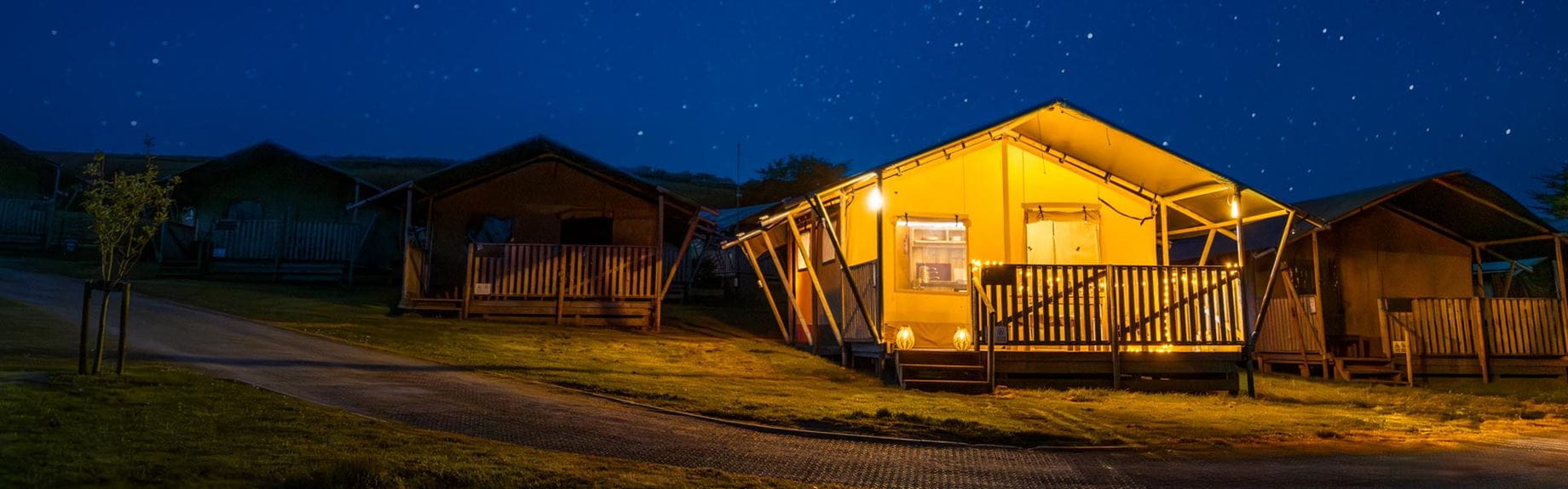Safari tent for glamping