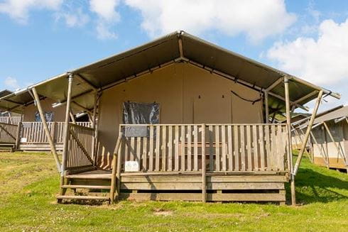 Glamping tent