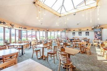 Restaurant with seating