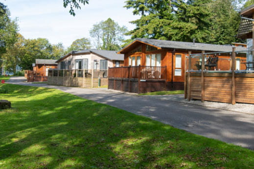 Lodges with verandas