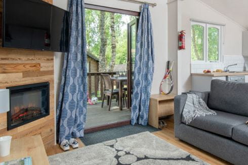 Interior of a dog friendly lodge