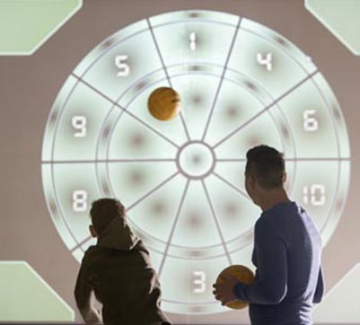 Interactive Wall game