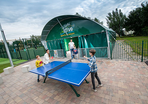 Outdoor table tennis