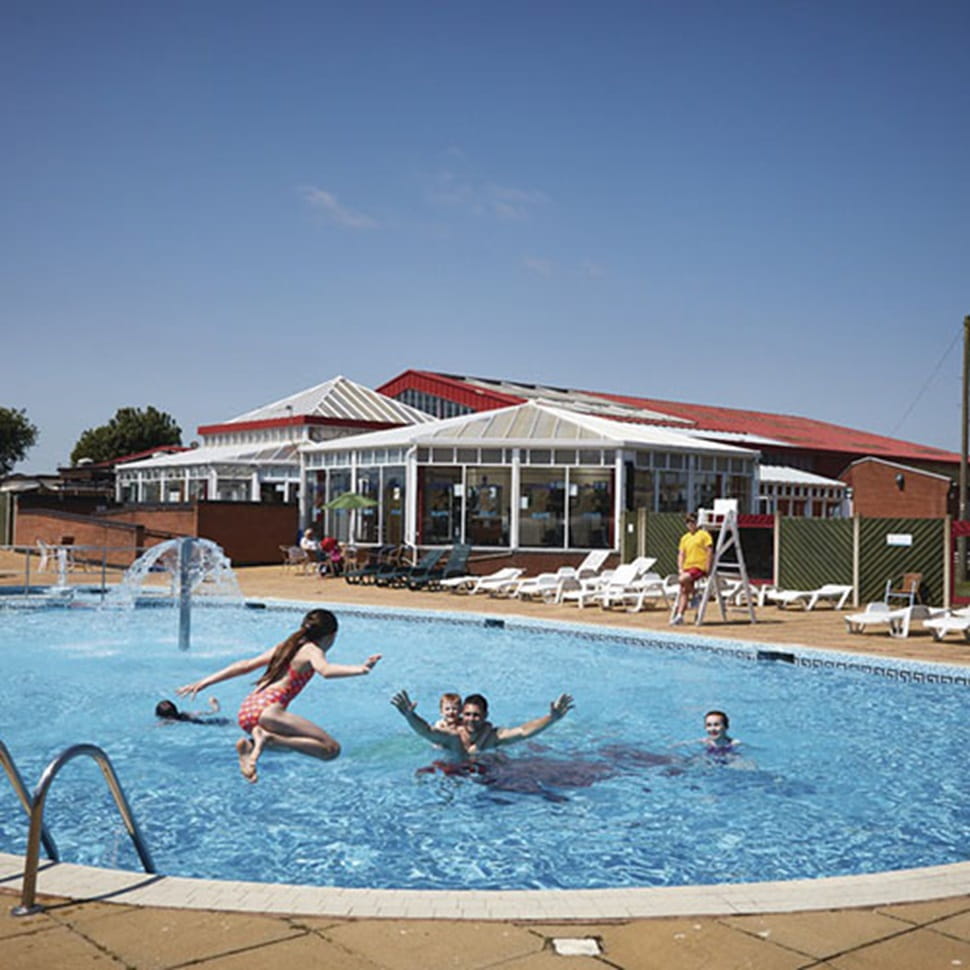 Outdoor Pool at Cherry Tree Holiday Park