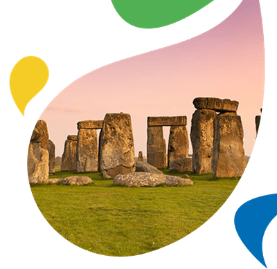 Stonehenge at sunset