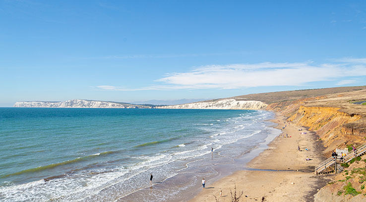 Compton Bay beach