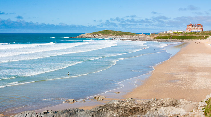 Fistral beach
