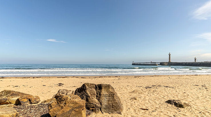 Whitby Sands Beach