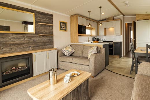 caravan living room 