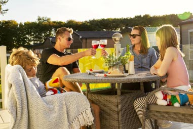 Family outdoors