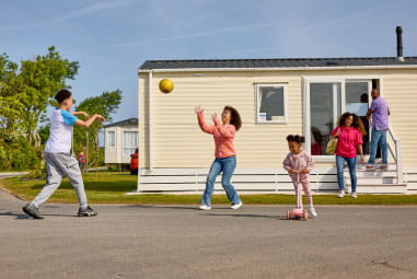 Family outdoors