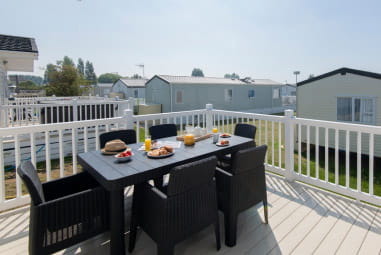 Caravan decking