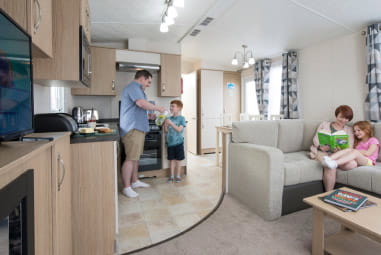 Caravan interior