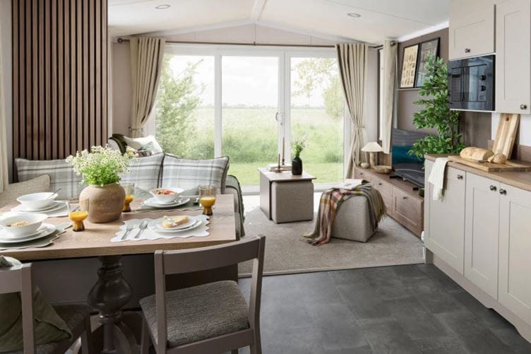 Caravan interior