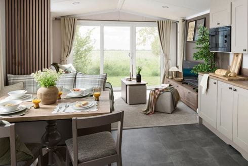 Caravan interior