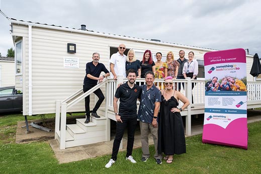 Parkdean Resorts staff posing for a photo