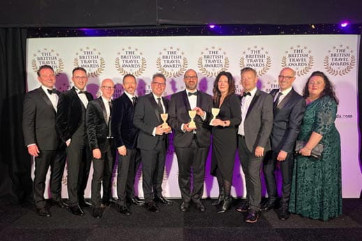 Parkdean Resorts attend The British Travel Awards