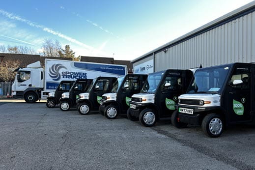 Parkdean Resorts receive new on park E Power Trucks