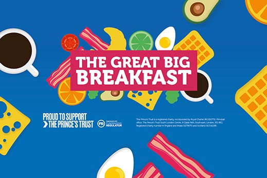 Parkdean Resorts Great Big Breakfast fundraising flyer