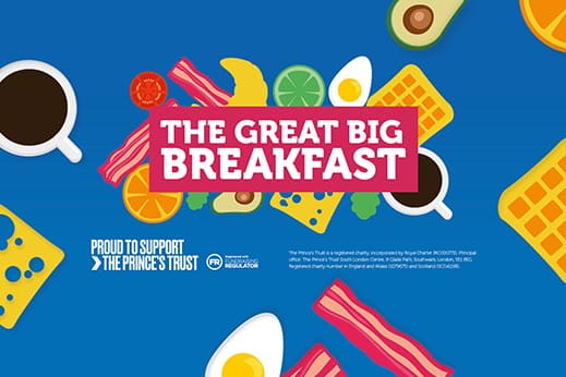 Parkdean Resorts Great Big Breakfast fundraising flyer