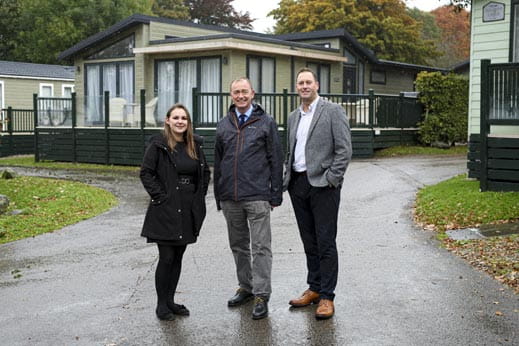 Tim Farron at Fallbarrow Holiday Park