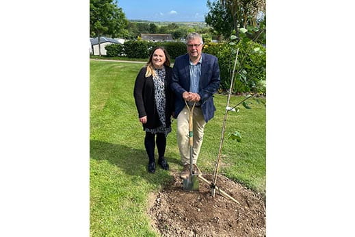 MP Steve Double visits White Acres Holiday Park