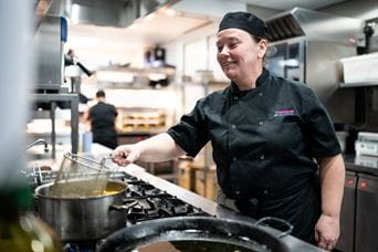Female chef