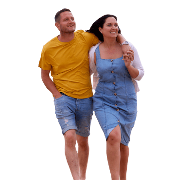 couple walking
