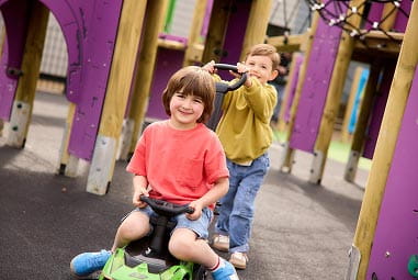 Kids playing