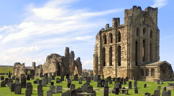 Tynemouth Priory during Mouth of the Tyne Festival