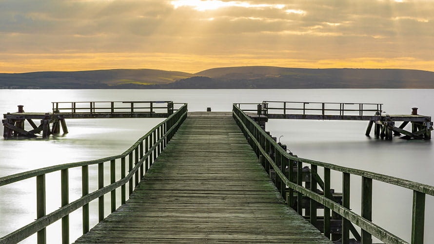 Harbour Lake Beach pier