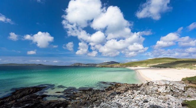 Luskentyre Beach in Scotland