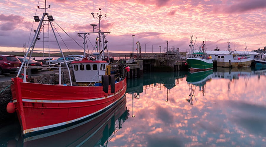Boat in British Harbour