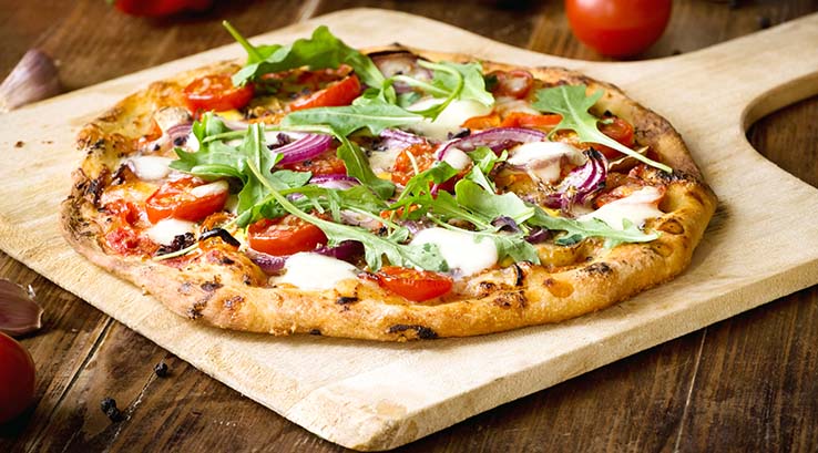 Gourmet pizza 