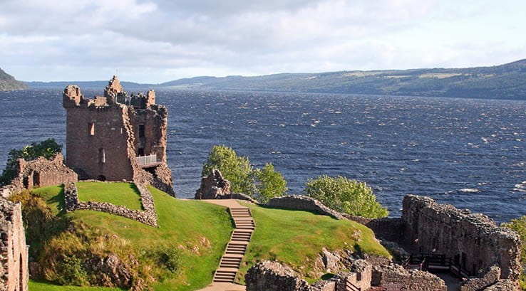 The Loch Ness in Scotland