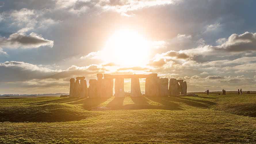 Stonehenge on the summer solstice