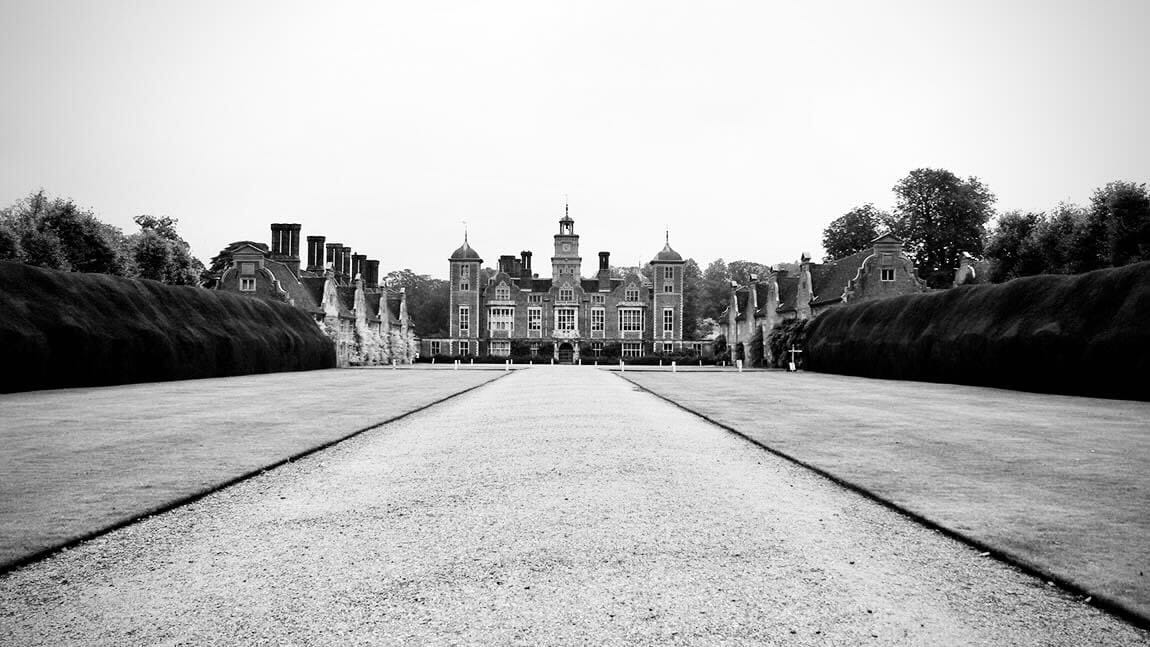Blickling Hall's drive