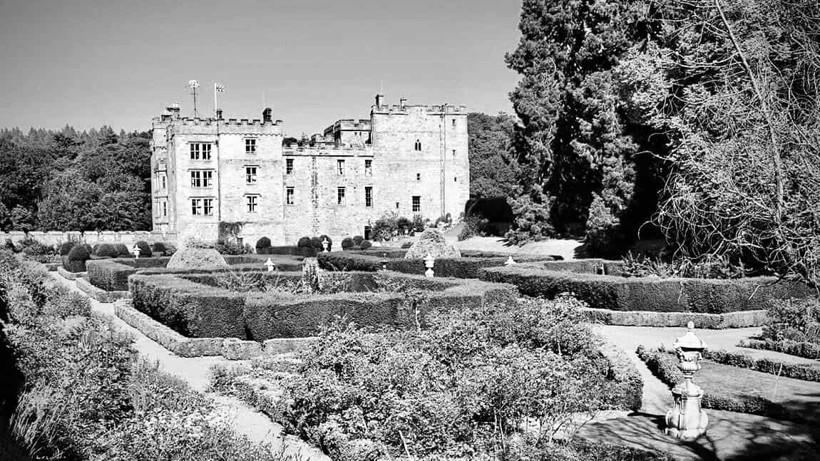 Chillingham castle's gardens