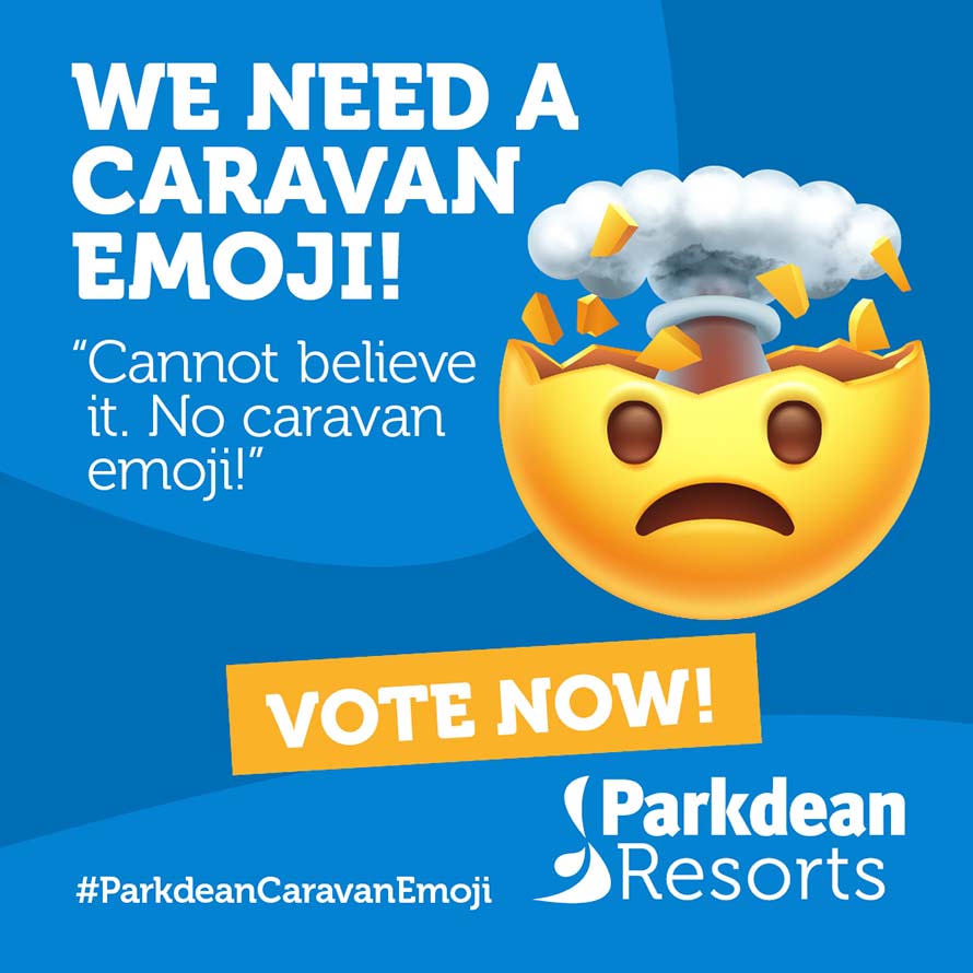 Parkdean Resorts Official Caravan Emoji Campaign