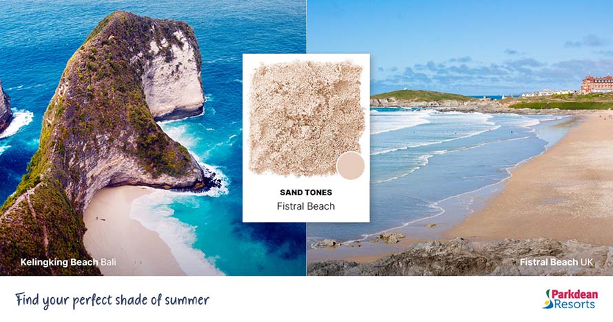 Fistral Beach and Kelingking Beach