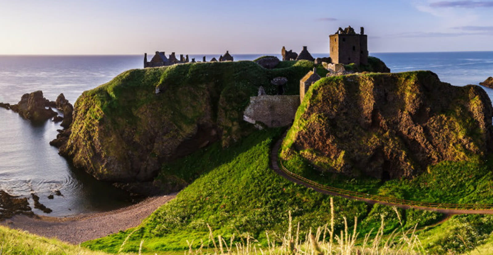 Dunnottar Castle in Scotland